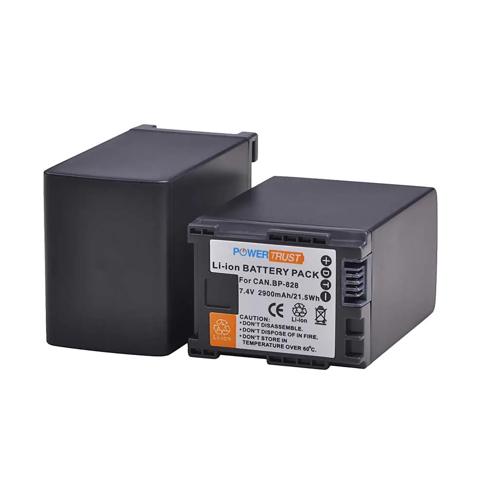 Аккумулятор BP-828 для Canon VIXIA HF G40 G50 G70 XA40 XA45 XA55 XA65 XA75 XA10 XA15 XA20 XA25 XF400 XF405