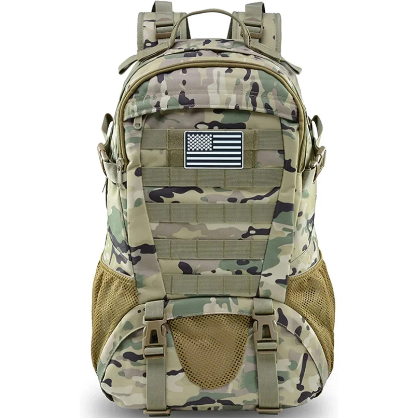 

Тактический военный рюкзак большой вместимости, армейский штурмовой ранец 35 л, повседневные сумки для путешествий, походов, кемпинга, охоты, скалолазания