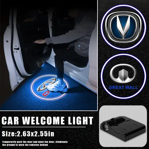 Led-лампа для дверей автомобиля, лазерный проектор, подсветка "желанный свет", для 206 Пежо, 308, 307, 208, 207, 3008, 2008, аксессуары для 508 407