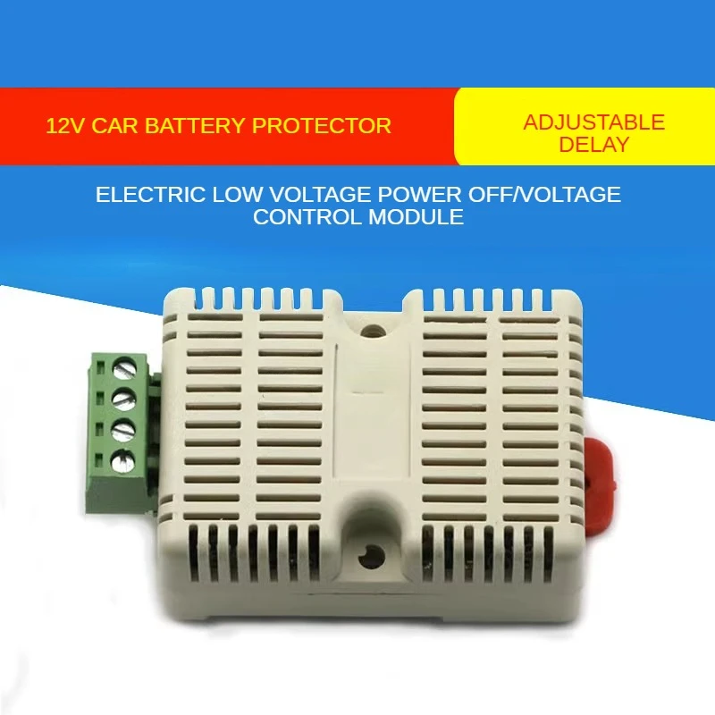 

12V Car Battery Undervoltage Protector/onboard Security Monitoring Low Voltage Power Outage/voltage Control Module