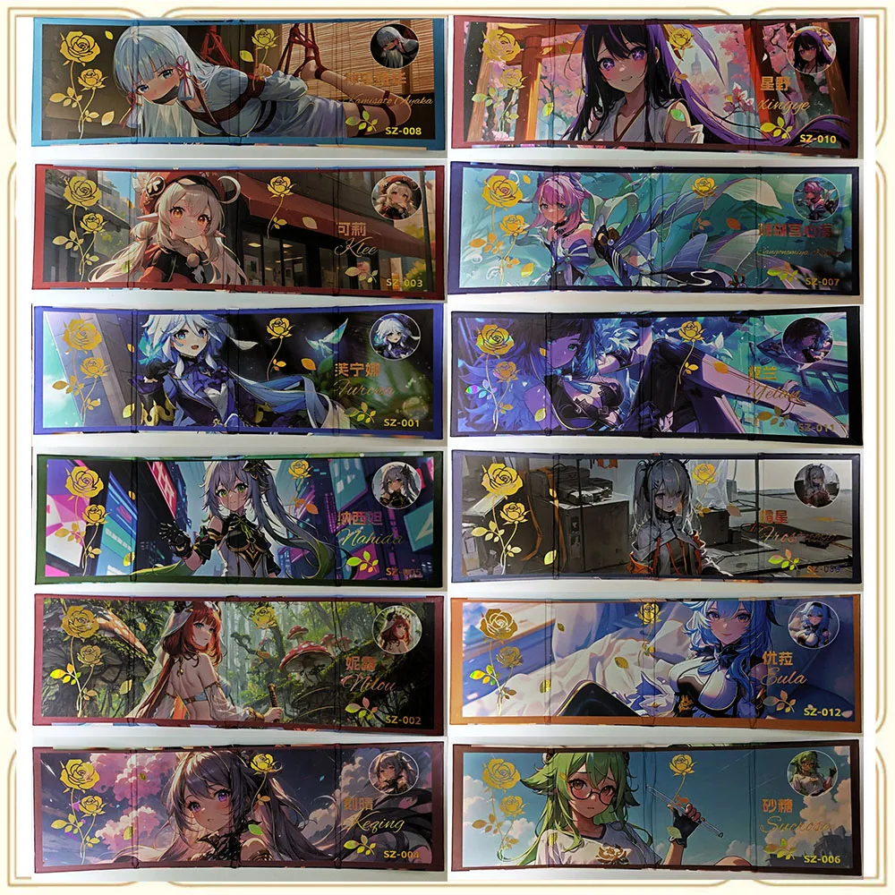 Аниме История богини SZ Four Fold Furina Hoshino Ai Премиум флэш-карта для мальчика