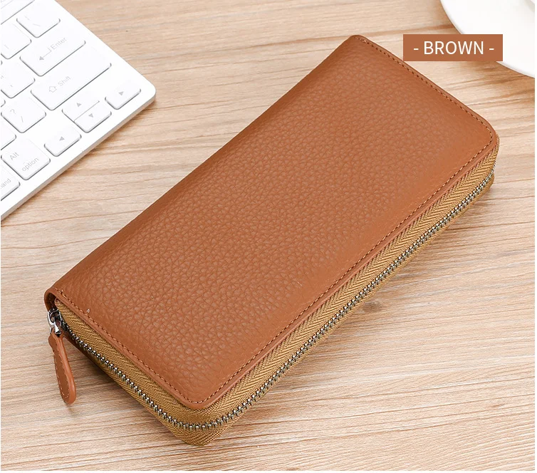 

2022 Women Long Zipper Coin Purses Design Clutch Wallet Female Credit Card Holder