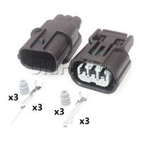 1 set 3 ways 6188 4739 auto waterproof connector automobile accessories 6189 0887 car ignition coil electric wiring plug