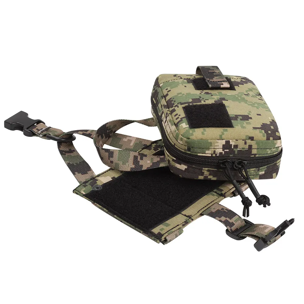 Фото Тактическая сумка Molle, многофункциональная сумка, модульный органайзер EDC, сумка для инструментов, уличный охотничий карман №4
