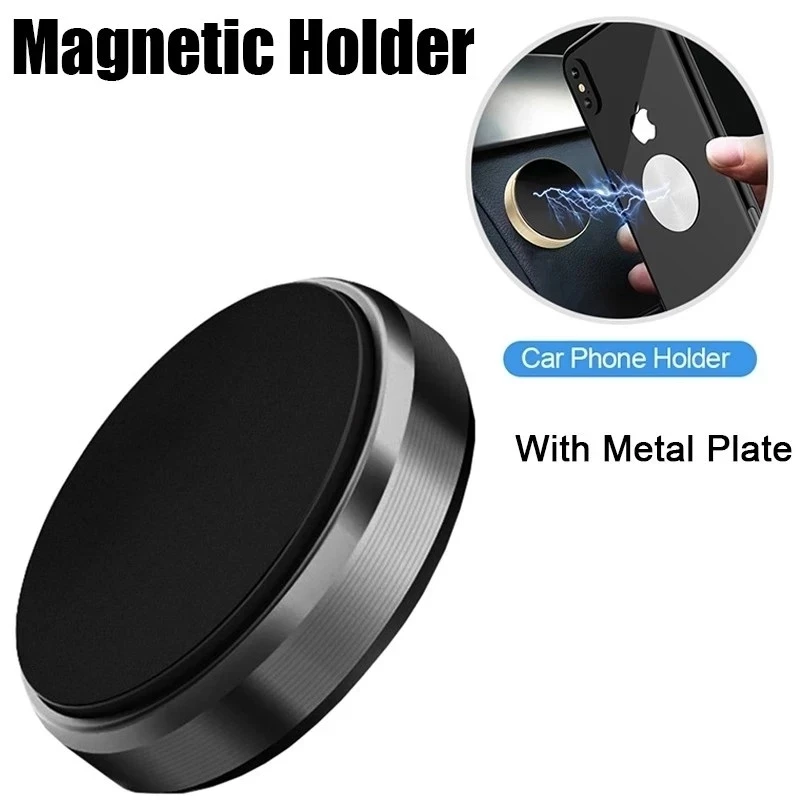 360 magnetic car phone holder stand in car for iphone 12 11 xr x pro huawei magnet mount cell mobile wall nightstand support gps free global shipping