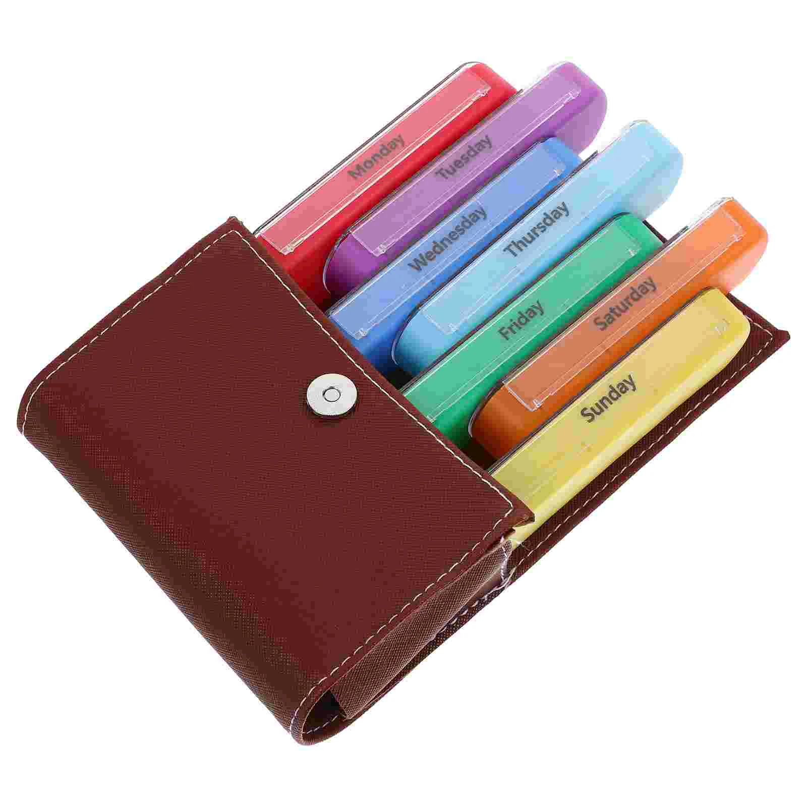 

Medicine Rack Compact Case Organizer Holder Large Compartment Accessories Travel Containers Kit