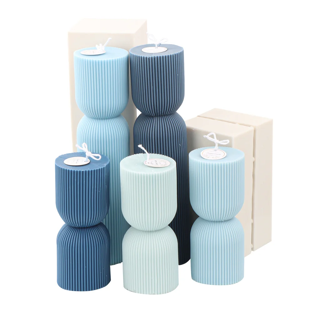 Песочные часы таймер форма свечи силиконовая для рождественской вечеринки