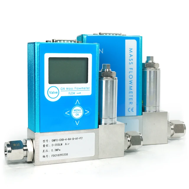 

Shanghai Cixi Factory Price Nitrogen Gas Measuring Instrument Air Gas Mass Flow Meter Controller