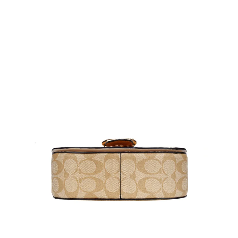 Тренер Aolai Маленькая женская сумка через плечо из ПВХ и кожи седельная C2806