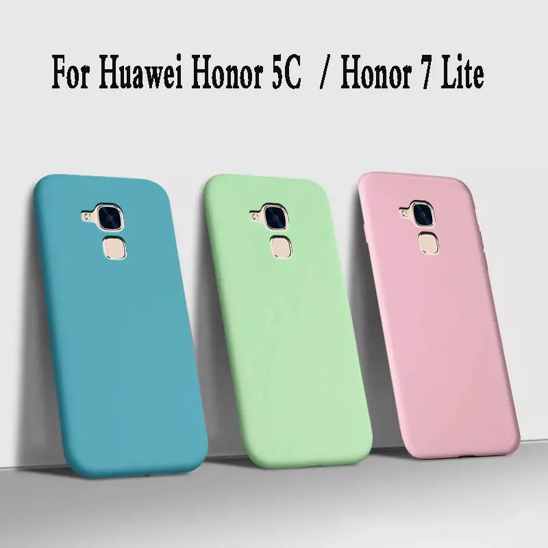 

Fundas Case For Huawei honor 5C Liquid Silicone Phone Case For Huawei Honor 5C 7 Lite Gt3 Gr5 Mini Back Cover armor Coque 5.2&qu