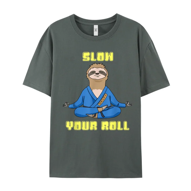 Latest Man Tops &amp Tees Jiu Jitsu Shirts S ow Family T-Shirt 100% Cotton Short Sleeve Print Round Neck