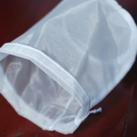 2nylon straining bag 20x30cm fine mesh homebrew filter bags reusable white strainer fine for making drink