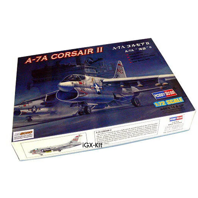 HobbyBoss масштаб 87201 1/72 США A7 A-7A Corsair II боевой самолет военный подарок пластиковая