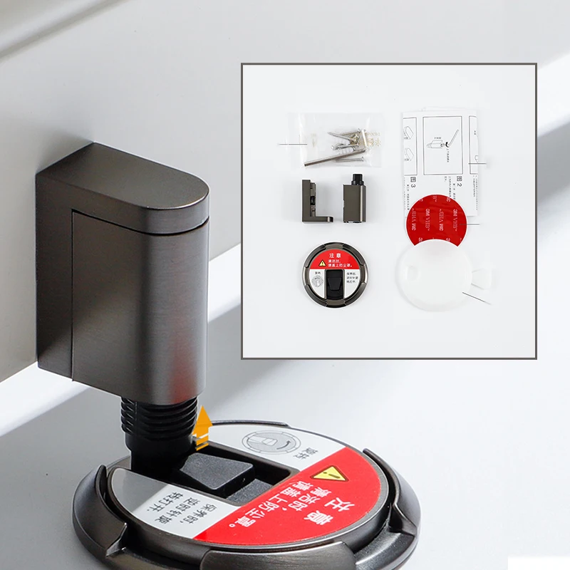 

Door Stopper Floor Heavy Duty Weight Magnetic Door Stops Brushed Nickel Adjustable Height Hole Mounting Stoppers Tools Hardware