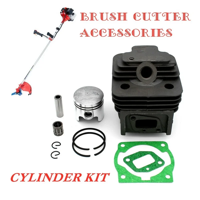 Kit Pistone Cilindro Di Ricambio Da 44Mm E 40Mm Per Motore Decespugliatore 44-5 E 40-5 44F-5 E 40F-5