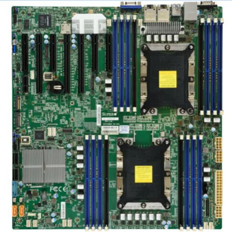 

Supermicro X11DPH-I tomada dupla LGA-3647 placa-mãe E-ATX mainboard c621 205w