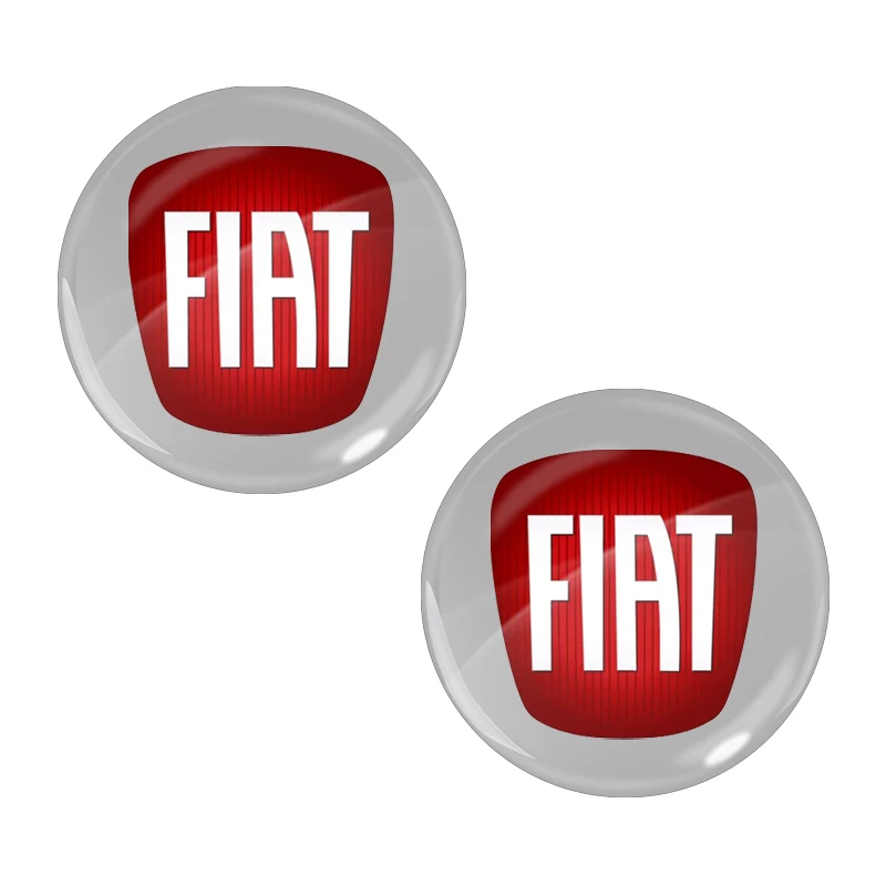 

14 мм эмблема ключа автомобиля, сменные наклейки на ключи автомобиля для Fiat 500 Punto 124 125 500 500L Bravo Stilo Panda Abarth Tipo Viaggio