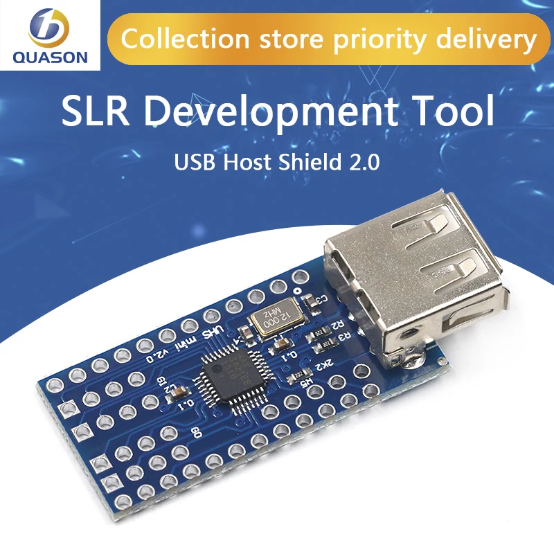 

official Mini USB Host Shield 2.0 for Arduino ADK SLR development tool 3 orders