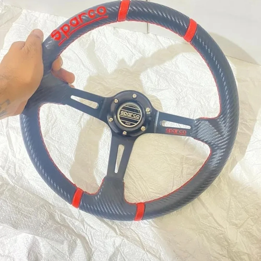 

Рулевое колесо Deep Dish для автомобилей VW, HONDA, TOYOTA, BMW, Volvo, 14 дюймов