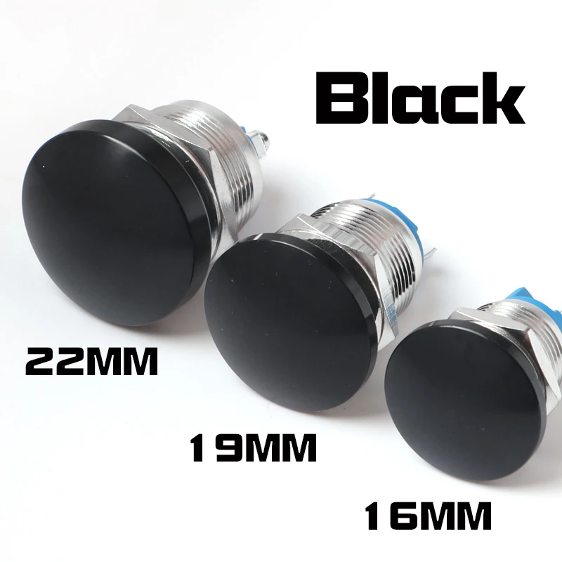 

Металлический кнопочный переключатель 16/19/22 мм