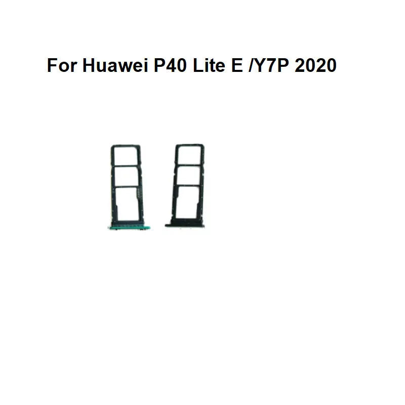 

Новинка для Huawei P40 Lite E Y7P 2020 держатель слота для Sim-карты гнездо адаптер соединитель запасные части