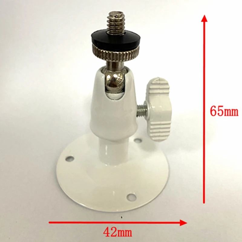 

Wall Mount Bracket Installation Metal Holder Secure Rotary CCTV Camera Stand For Security Surveillance camera Holder Monitor
