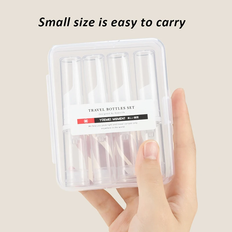 Пустая дорожная Косметическая прессованная Вакуумная бутылка для лосьона и