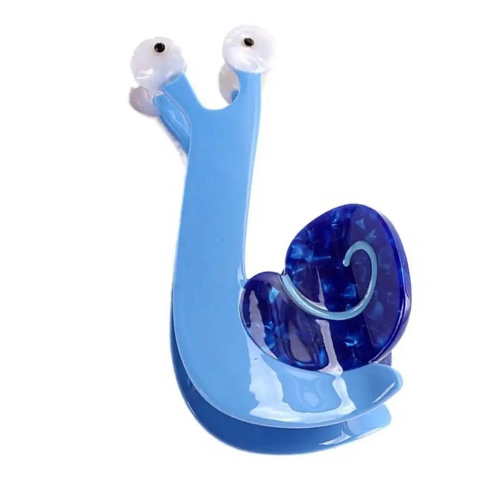 Акриловая заколка в виде улитки и акулы ярких цветов корейский стиль для волос с