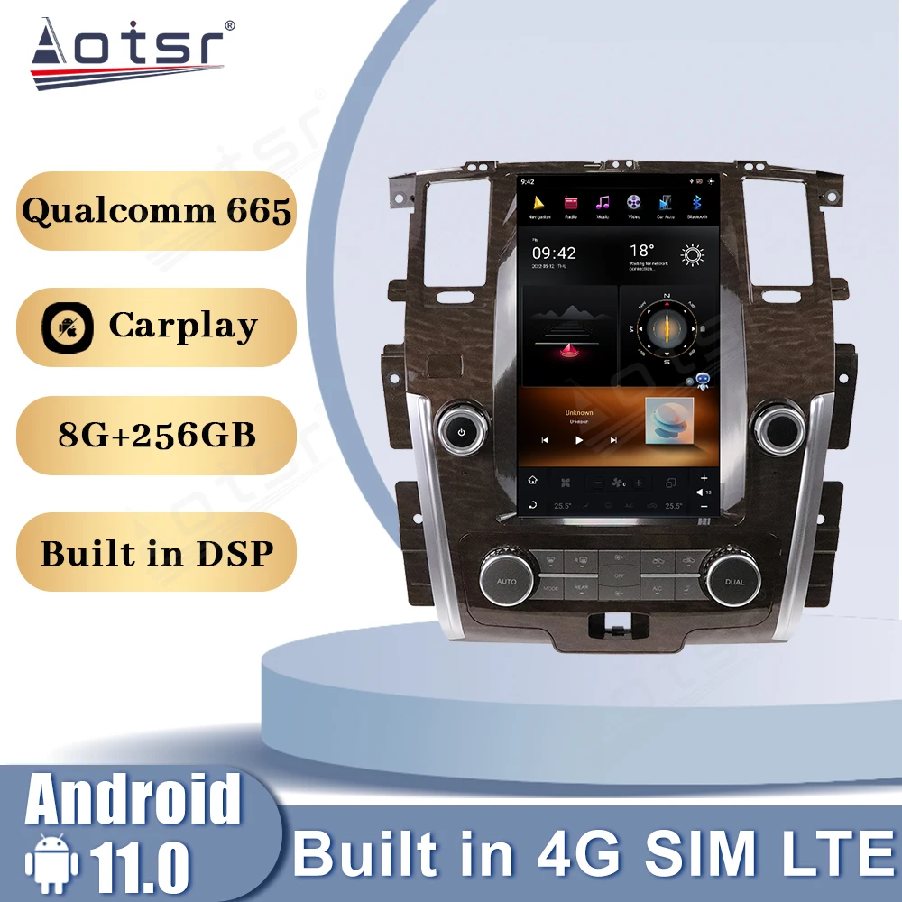 

Головное устройство с мультимедийным проигрывателем, стерео-и GPS-навигацией на базе Android, стиль Тесла для Nissan патруль 2010, 2011, 2012, 2013, 2014, 2015, 2016, 2017