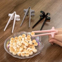 125piece free hands snack chopsticks play games finger chopsticks lazy assistant clip snacks not dirty hand phone accessory