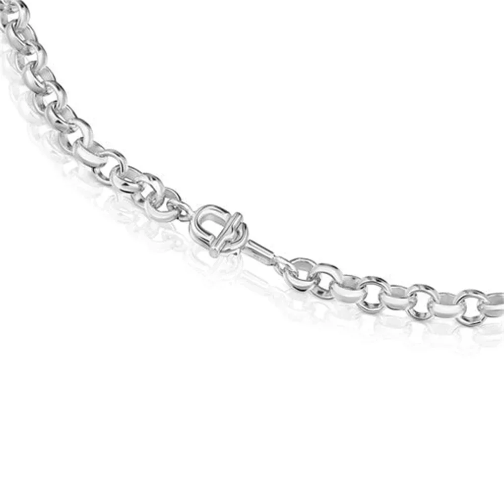 2024 новый роскошный воротник из Испании S925 Plata de Ley модные воротники высокого