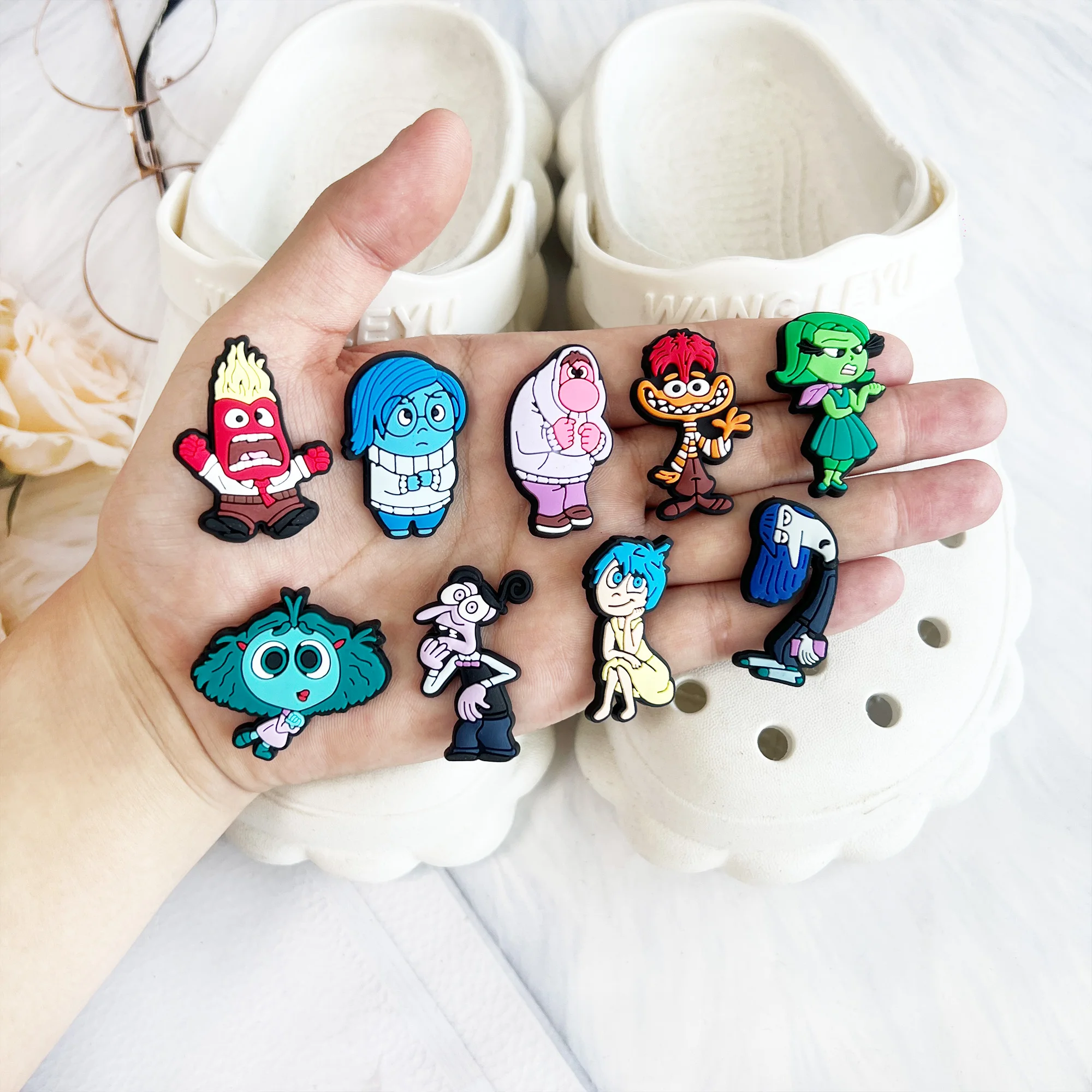 8 шт. декоративные пряжки для обуви