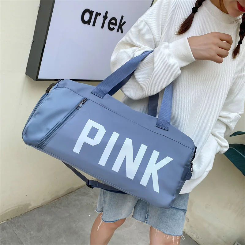 

Multifunction Gym Bag Women Shoe Compartment Waterproof Outdoor Sport Bags For Fitness Training Yoga Travel Package Handbag