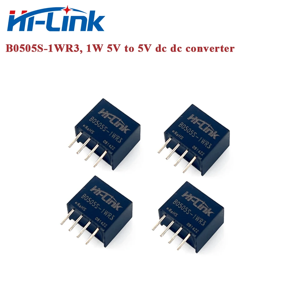 

Free Shipping B0505S-1WR3 1W 5V 200mA DC/DC Power Converter Module 4.5-5.5V