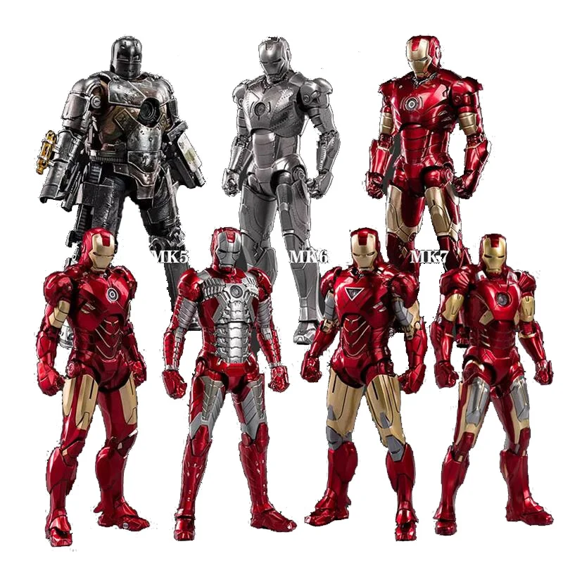 

Экшн-фигурки «Железный человек» MK2 MK3 MK4 MK5 MK6 MK7, «Marvel», «мстители»