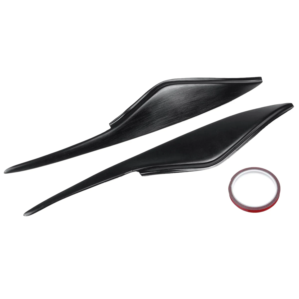 

Car Glass Black Headlight Eyebrow Cover Trim Headlamp Sticker for Mondeo MK4