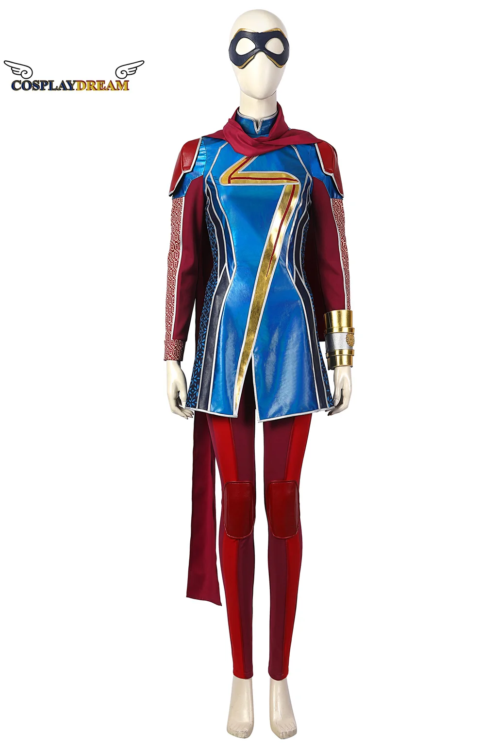 

Супергероин, скалый цвет, искусственное зрение, Wanda Maximoff, костюм для Хэллоуина, карнавальный костюм