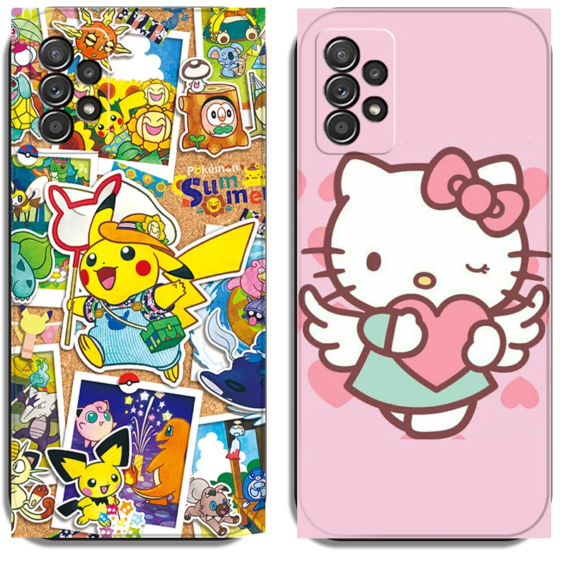 

Hello Kitty Cute Phone Cases For Samsung Galaxy S22 Ultra S20 FE S20 Lite S20 Ultra S21 S21 FE S21 Plus Ultra Back Cover