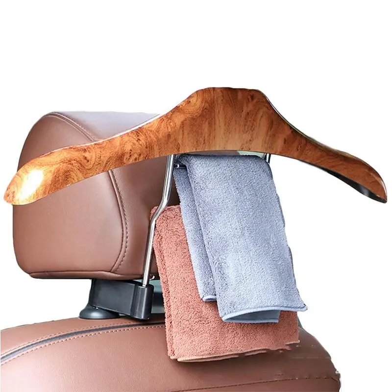 

Автомобильная вешалка для пальто, мягкая искусственная кожа, универсальная вешалка для сиденья грузовика, крючок, держатель для автомобильного подголовника, автомобильная вешалка