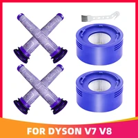 replacement hepa pre post filter parts for dyson v7 v8 sv10 sv11 animal absolute cordless vacuum cleaner 965661 01 967478 01