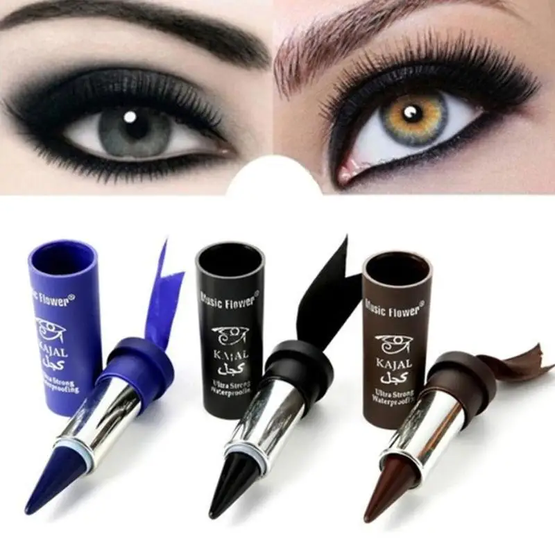 Black Liner Waterproof Pen Natural Lasting Black Long Liner Portable