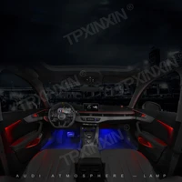 for audi series car color water atmosphere lamp multimedia auto radio dvd player navigation stereo gps accessories
