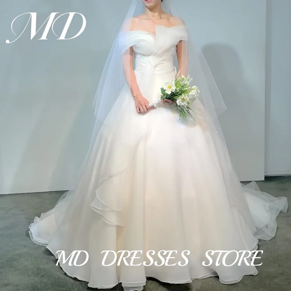 MD Свадебное платье А-силуэта
