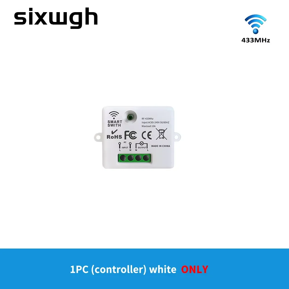 

Беспроводной интеллектуальный выключатель SIXWGH WHD05 220V