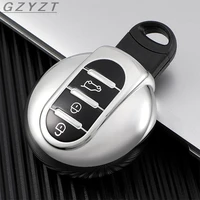 3 buttons soft tpu car key case cover key bag for bmw mini cooper s roadster r50 r53 f55 f54 f56 auto remote shell accessories