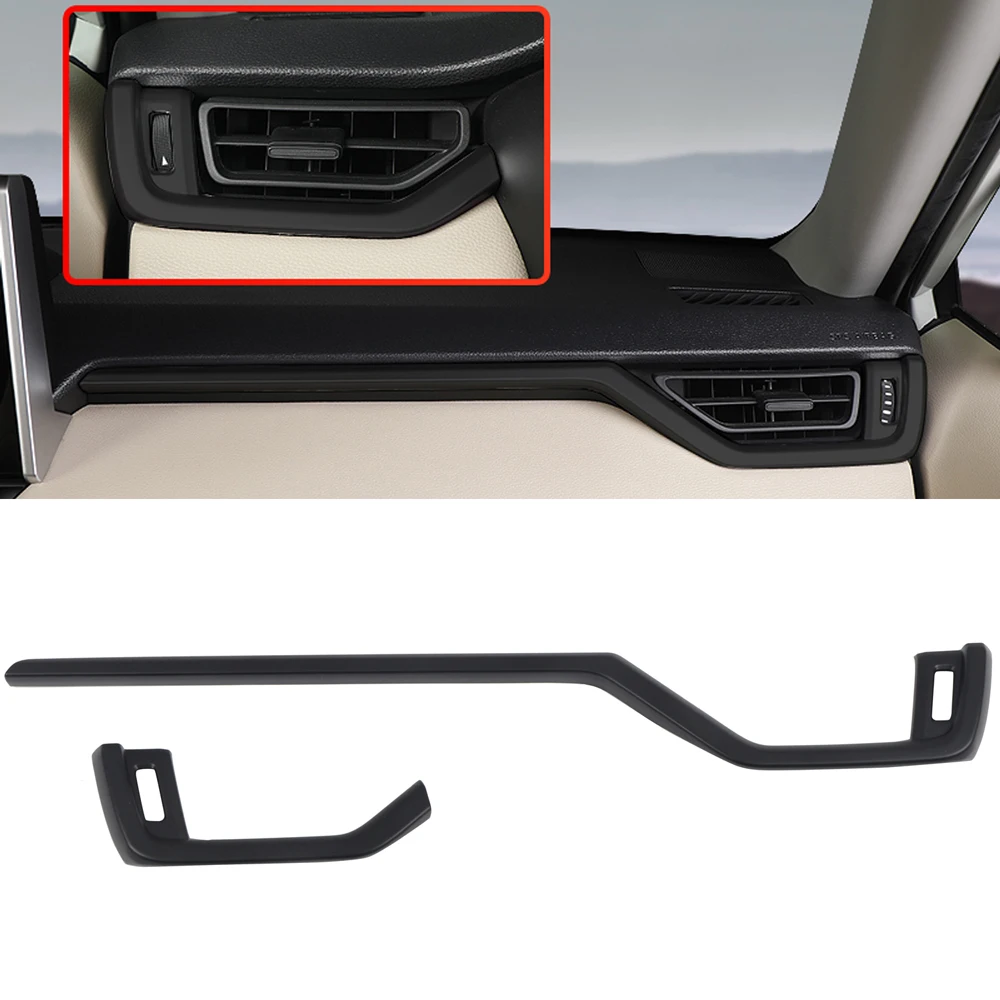 

Для Toyota RAV4 2019-2024 матовая черная боковая A/C решетка вентиляционного отверстия панель обшивка автомобильный Стайлинг