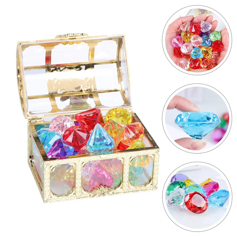 

1 Set of Kids' Treasure Box Treasure Box for Kids Plaything Props for Children
