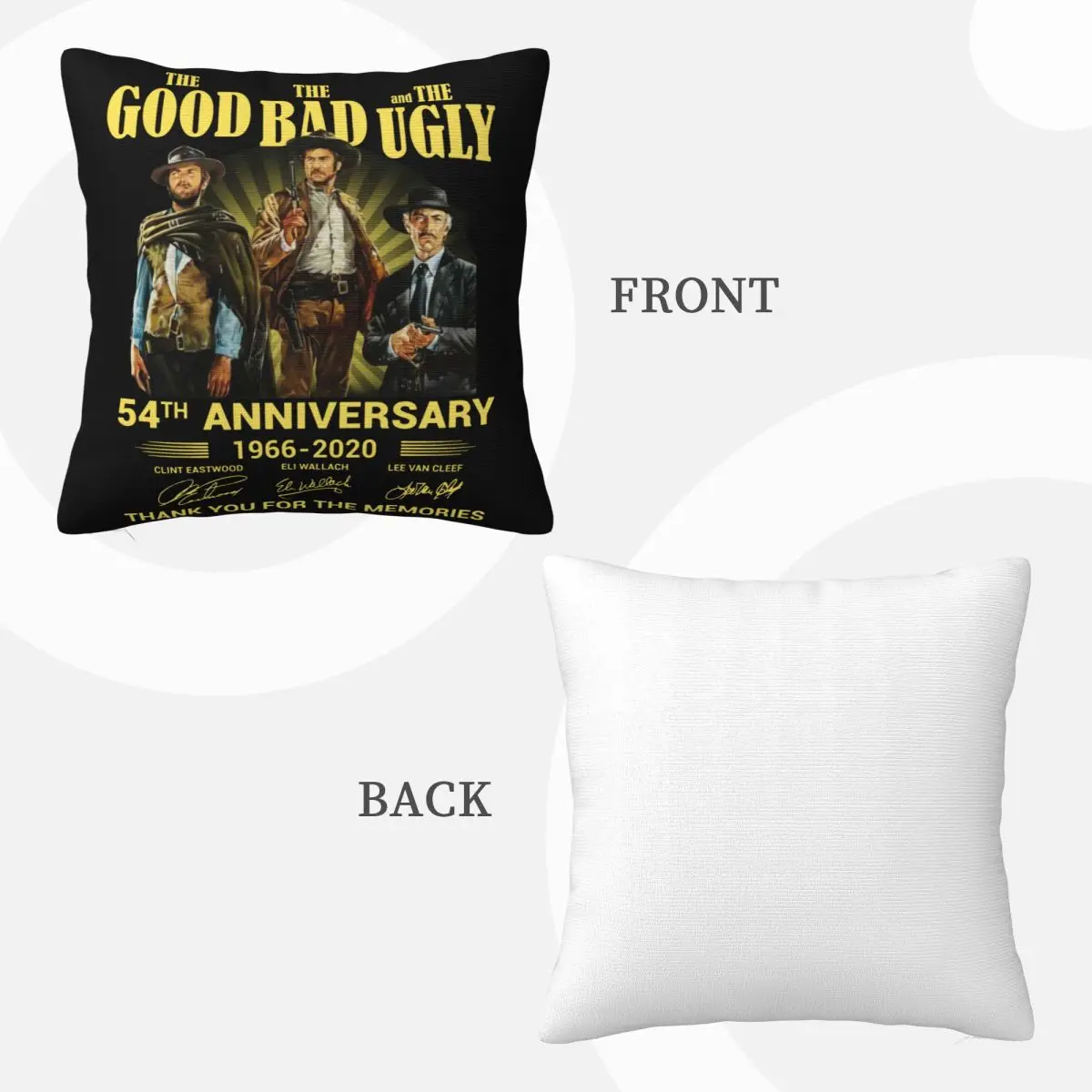 899 The Good Bad And Ugly 54th Anniversary 1966 2020 Размер S 5XL Наволочка