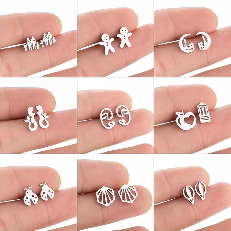 Small Bugs Animal Earrings Accessories