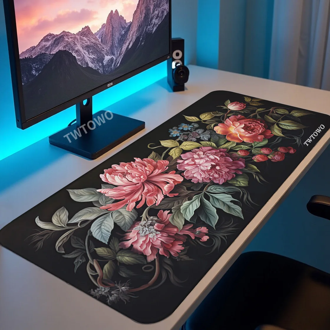 Коврик для мыши Gamer Flower XL HD новый большой коврик XXL механический клавиатуры